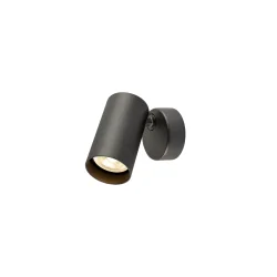 wall and ceiling luminaire ENOLA 2.0 M SMART SET CW GU10 1 flame, with lamp socket GU10 IP20, black dimmable