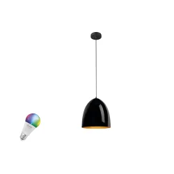 Pendelleuchte PARA CONE 30 SMART SET E27 RGBW, schwarz