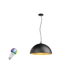 Pendelleuchte FORCHINI 50 SMART SET PD E27 RGBW, Set inkl. Leuchtmittel, 10W RGB + 2700-6500K 806lm 200°, Zigbee dimmbar