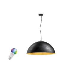 Pendelleuchte FORCHINI 70 SMART SET PD E27 RGBW, Set inkl. Leuchtmittel, 10W RGB + 2700-6500K 806lm 200°, Zigbee dimmbar