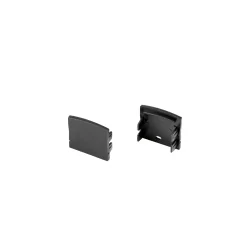 ENDKAPPEN LEDSTRIP AUFBAU M, schwarz