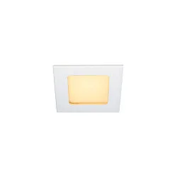 LED Einbauleuchte FRAME BASIC LED SET Downlight, 9,4W, SMD LED, 3000K, 90°, inkl. Treiber, Clipfedern, weiß