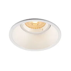 Einbauleuchte HORN-O, 1xGU10, 230V, Clipfedern, weiß