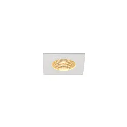 Outdoor LED Einbau-Downlight PATTA-I SQUARE, IP65, 12W 3000K 910lm 38°, dimmbar, inkl. Treiber, weiß