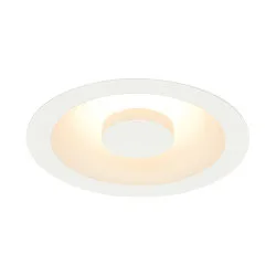 LED Decken-Einbauleuchte OCCULDAS 14, indirekt, IP20, 350mA, 15W 3000K 810lm 120°, inkl. Treiber + Clipfeder, dimmbar, weiß