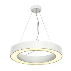 LED Pendant luminaire MEDO RING 60 LED, 35W, 105°, 3000K, white