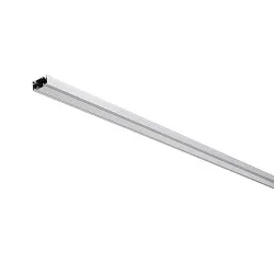 1-Phase High voltage track 1m, silver grey