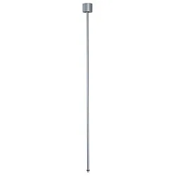EUTRAC Pendelabhängung 120cm starr für 3-Phasen HV-Schiene, M13 Gewinde, silbergrau