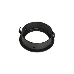 Optionaler Zierring für ENOLA B Wand- und Deckenstrahler, Schwarz