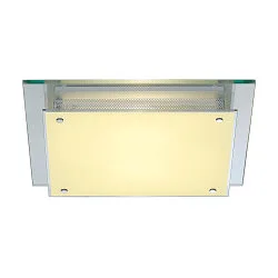 Wand-/Deckenleuchte GLASSA E27 Glas satiniert