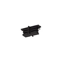 Zubehör für 3-Phasen-Aufbauschiene S-TRACK - Mini-Isolier-Verbinder, mechanisch, isoliert, schwarz