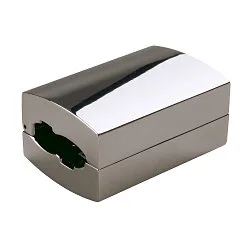 Zubehör für 2-Phasen Stromschiene EASYTEC II® - Längsverbinder, Chrom