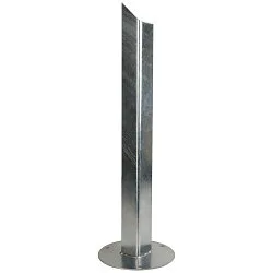 Erdspieß für Outdoor Stehleuchten RUSTY 40 / 70, Länge 50cm / Ø 18.5cm, Edelstahl 304 verzinkt