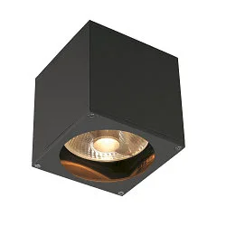 Außenleuchte BIG THEO WALL OUT Wandleuchte, eckig, GU10, IP44, anthrazit