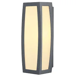 Wall luminaire MERIDIAN BOX with sensor (Motion Detector), anthracite
