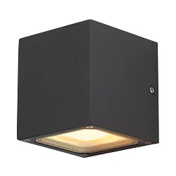 Außenwandleuchte SITRA CUBE UP/DOWN, IP44 IK02, 2x GX53 TCR-TSE max. 9W, anthrazit