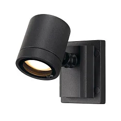 Außenstrahler MYRA SINGLE, IP55, 1-flammig, GU10 max. 50W, dreh- und neigbar, Anthrazit