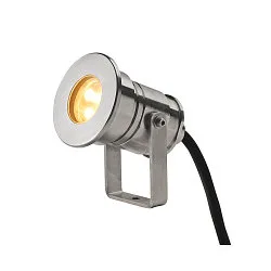 Outdoor LED Aufbau-Strahler DASAR® PROJECTOR, Niedervolt-Modell, IP68 IK04, 12-24V DC (exkl. BG), 6.5W 3000K 520lm 40°