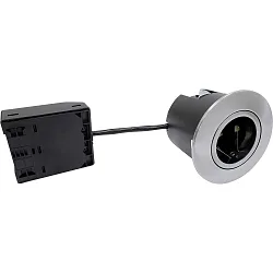 recessed luminaire QUICK INSTALL G2 round GU10 IP20, aluminium 