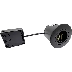 recessed luminaire QUICK INSTALL G2 round GU10 IP44, black 
