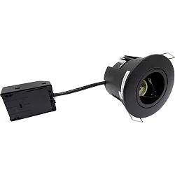 Einbauleuchte UNI INSTALL G2, rund, GU10, IP44, schwarz matt
