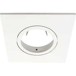 Abdeckung für Einbauleuchte QUICK/UNI INSTALL G2, quadratisch, weiß matt
