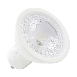 LED Leuchtmittel LONG LIFE, 38°, GU10, 5W, 1800/3000K, 350lm, IP44, opal, weiß