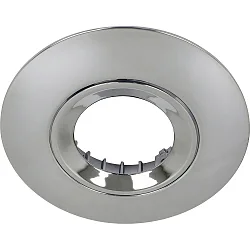 cover VELIA round, 6 pieces, chrome