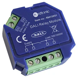 Box Relay DALI zum Ein-/Ausschalten von Standardlasten, 300W, IP20, dimmbar
