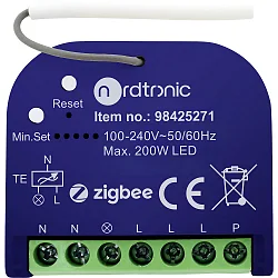 Box Dimmer Zigbee G2, Apple HomeKit, Google Assistant, Amazon Alexa, IP20, dimmbar