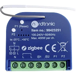 Box Relay Zigbee G2, Apple HomeKit, Google Assistant, Amazon Alexa, IP20, dimmbar