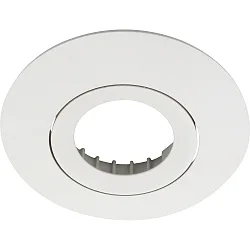 cover VELIA round, 6 pieces, white matt