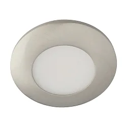 LED Einbaustrahler ALINA G2, 100°, 3,2W, 2700/3000K, 296lm, IP20, dimmbar, alu gebürstet
