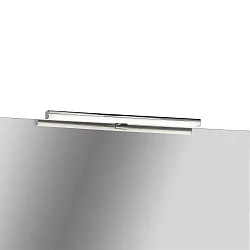 LED Wandleuchte DUSTIN 16/3561-50 LED Spiegelleuchte, 10W, 3000K, 770lm, IP44, 3 Befestigungssysteme, chrom