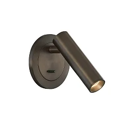LED Wandeinbaustrahler ATRIA 16/3925, 3W, 3000K, 285lm, IP20, mit Schalter, verstellbar, bronze