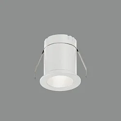 Einbau-Deckenstrahler DOT, 3W, 245lm, 3000K, IP20, IK05, weiß