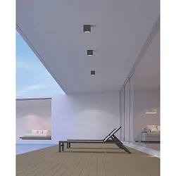 LED Outdoor Deckenleuchte HAMAL 2081, COB LED, 10W, 3000K, 860lm, IP65, anthrazit