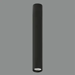 Deckenleuchte ZOOM, Länge: 45,0 cm, 1 x GU10 LED, 8W, IP20, IK06, schwarz