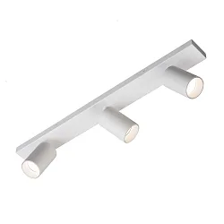 Spotleiste GINA 3874/R3, 3-flammig, 3x GU10 max. 10W, verstellbar, Weiß