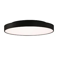 LED Deckenleuchte ROMA 3974/60, 65W, 6000lm + 9W, 760lm, 2700-3000K, IP20, mikroplasmatischer Diffusor, schwarz