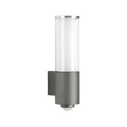 Outdoor Wall luminaire Type No. 0311, IP44, E27 max. 20W (LED), stainless steel / glass, stainless steel / anthracite