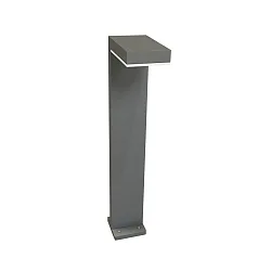 LED Bollard light Type No. 2087, IP65 IK10, 90cm, 16W 3000K 1600lm, aluminum / plastic opal, stainless steel / anthracite