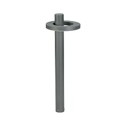 LED Pollerleuchte Typ Nr. 2093, Lichtverteiler in Ringform, IP54, Höhe 90cm, 16W 3000K 1600lm, starre Optik, Anthrazit