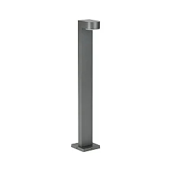 LED Wegeleuchte Typ Nr. 2228, IP44, Höhe 70cm, 230V, 3W 3000K 330lm, Alu-Guss / satiniert, Anthrazit