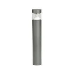 LED Pollerleuchte Typ Nr. 2275, rund, IP54 IK08, 360° indirekt symmetrisch, 22W 3000K 2200lm, Alu / klar + opal, Anthrazit