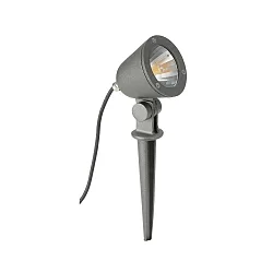 spike luminaire TYPE NO 2398 G9 IP54, black, transparent dimmable