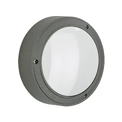 LED Wand-/Deckenleuchte Typ Nr. 6337, 1x LED 10W, 900lm, 3000K, anthrazit, anthrazit, opal dimmbar