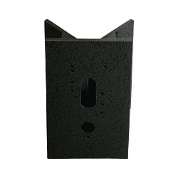 Corner bracket square Type No. 1007 for Albert Outdoor Wall luminaires, black matt