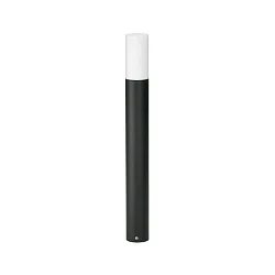 LED Bollard light Type No. 2277, IP44, height 90cm, 10W 3000K 900lm, cast alu / opal glass, dimmable, black matt