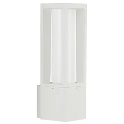 Outdoor Wall luminaire Type No. 0213, IP44, E27 max. 20W (LED), cast alu / opal glass, white
